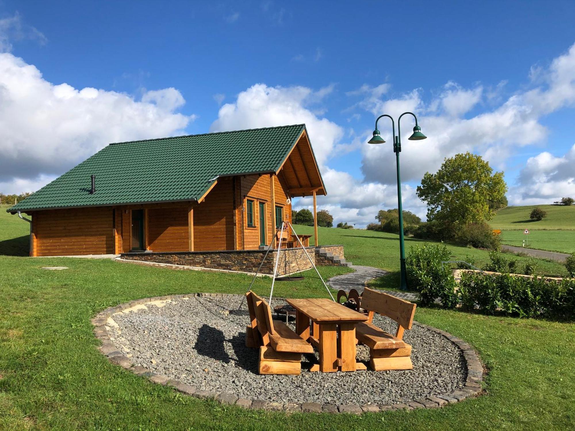 Holzhaus Onkel Fritz Mit Sauna Und Whirlwanne Esch  Dış mekan fotoğraf