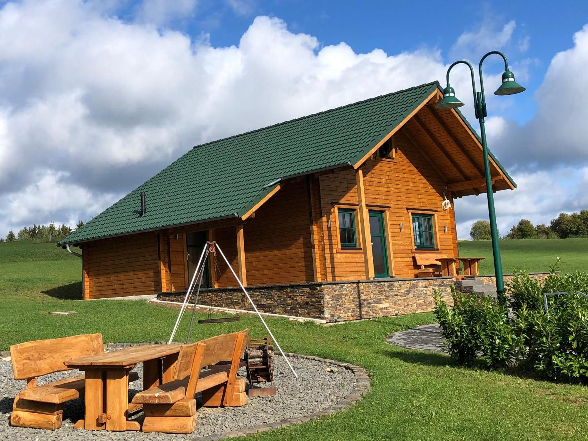 Holzhaus Onkel Fritz Mit Sauna Und Whirlwanne Esch  Dış mekan fotoğraf
