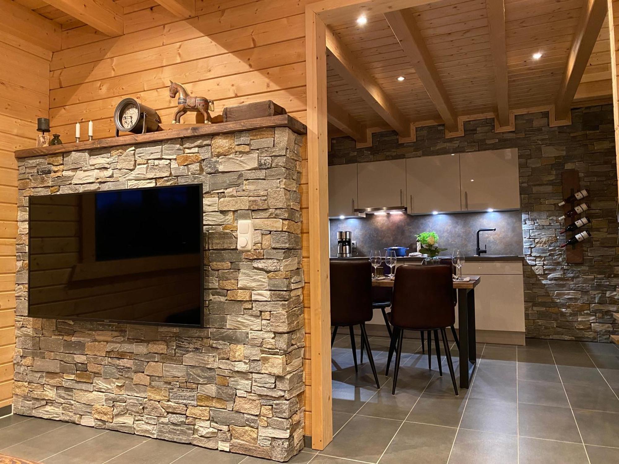 Holzhaus Onkel Fritz Mit Sauna Und Whirlwanne Esch  Dış mekan fotoğraf
